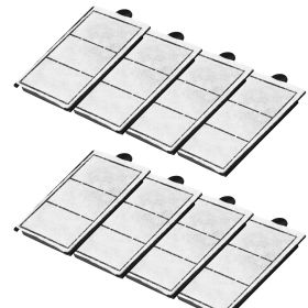 Aquarium Filter Cotton, 8 PCS Fish Tank Replacement Filter Cartridges for 2.5/3.5 Gal