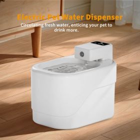 Corded Automatic Water Dispenser for Cats Dog,Pet Dog Water Bowl Dispenser with Quiet Pump for Indoor