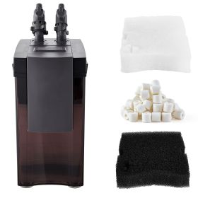 528GPH Canister Filter, 5-Stage External Aquarium Filter with Powerful Pump