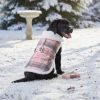 Sherpa-Lined Dog Harness Coat